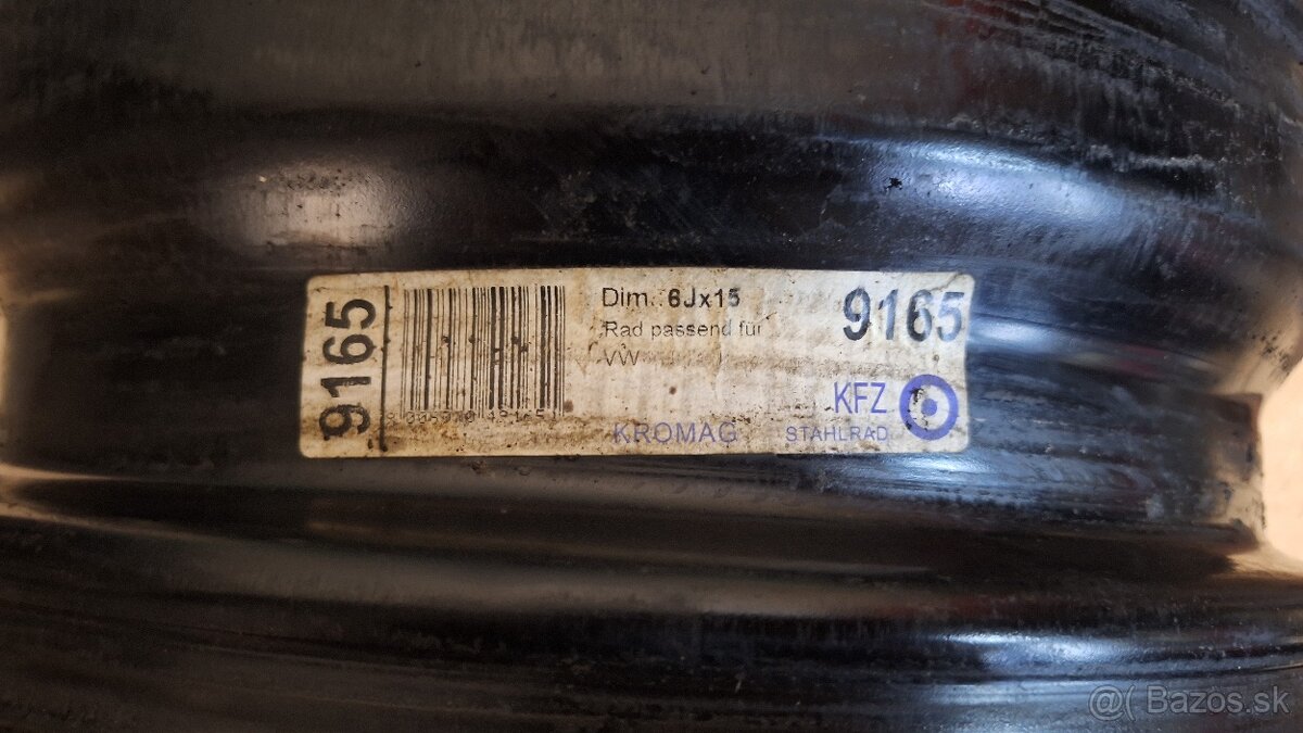 Plechové disky R15 5x112 - 2