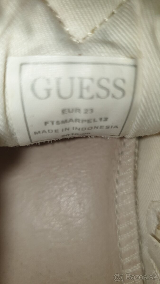 Dievčenské prechodné topanky Guess - 2