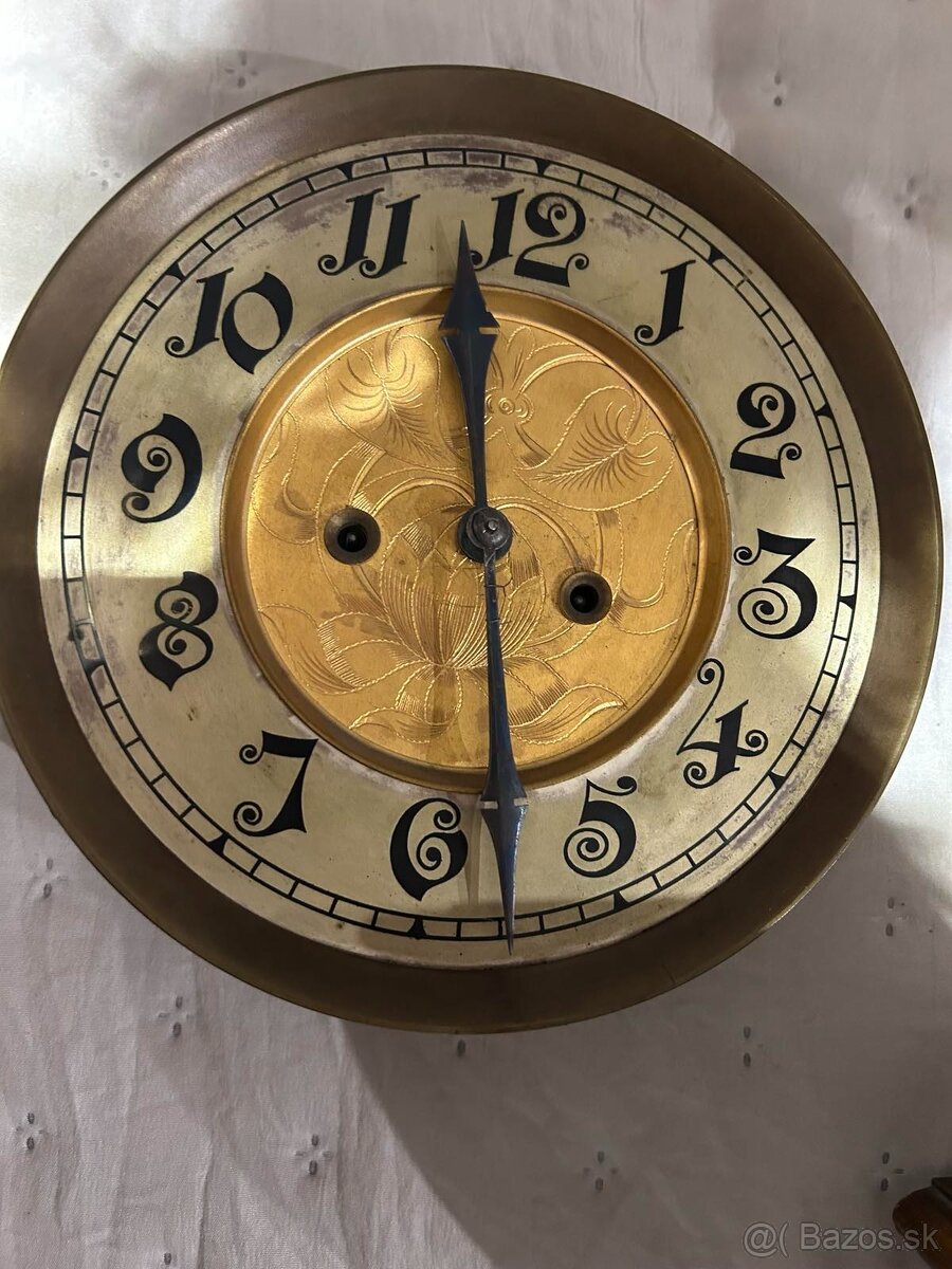 Predám starožitné hodiny Edgar bernsd r.1900 - 2