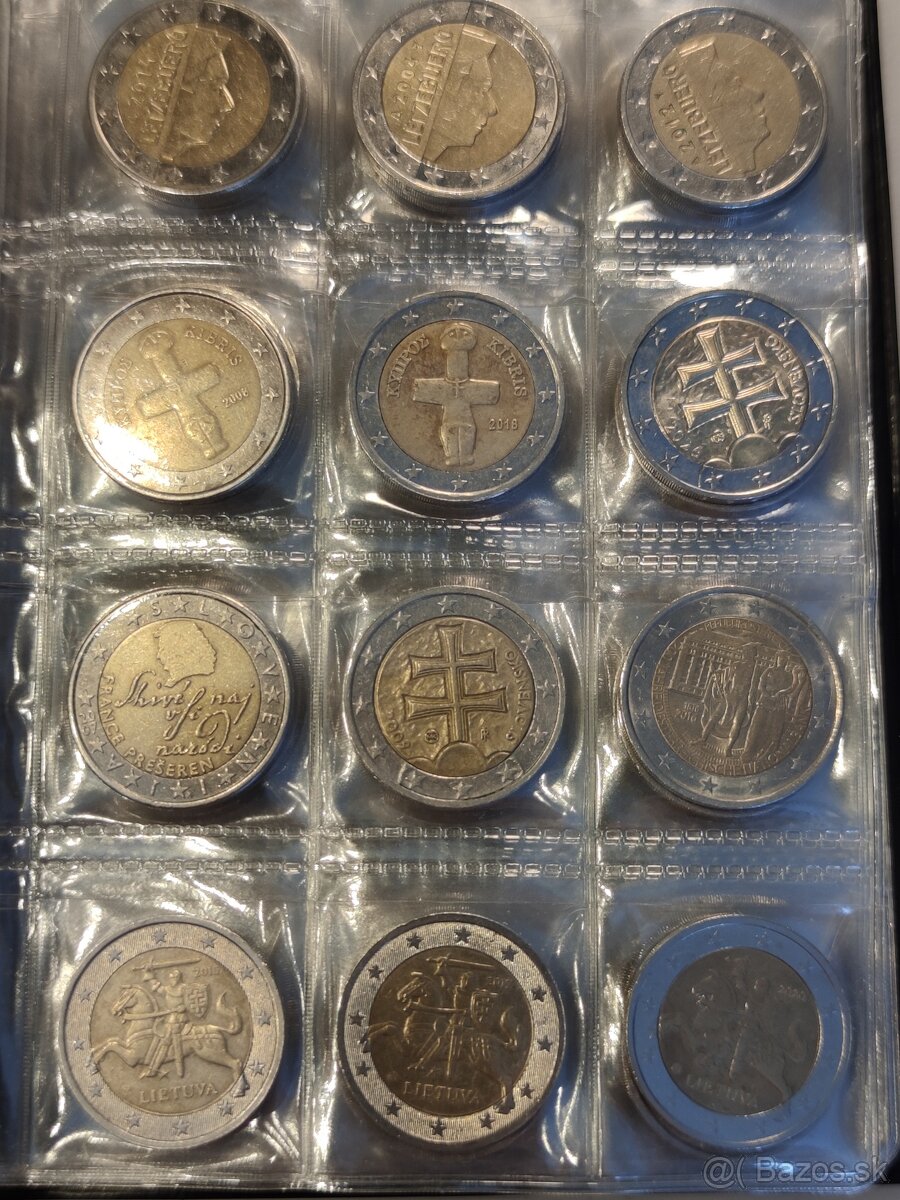 Ponúkam 2€ mince na výmenu - 2