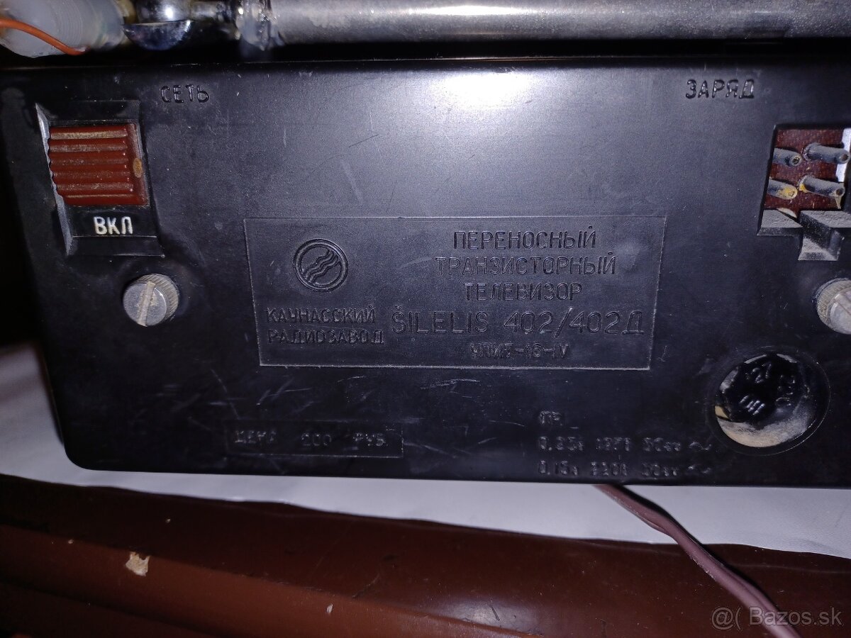 predam retro televizor Silelis ruskej vyroby - 2