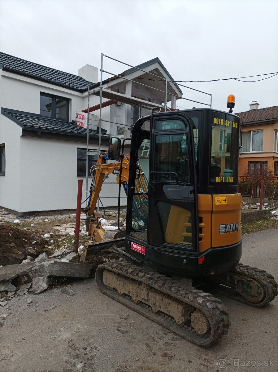 Zemné výkopové práce - 2