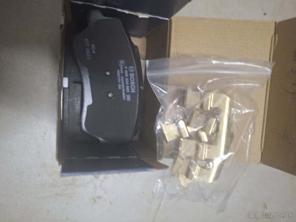 Najlacnejšia sada brzdových platničiek bosch - 2