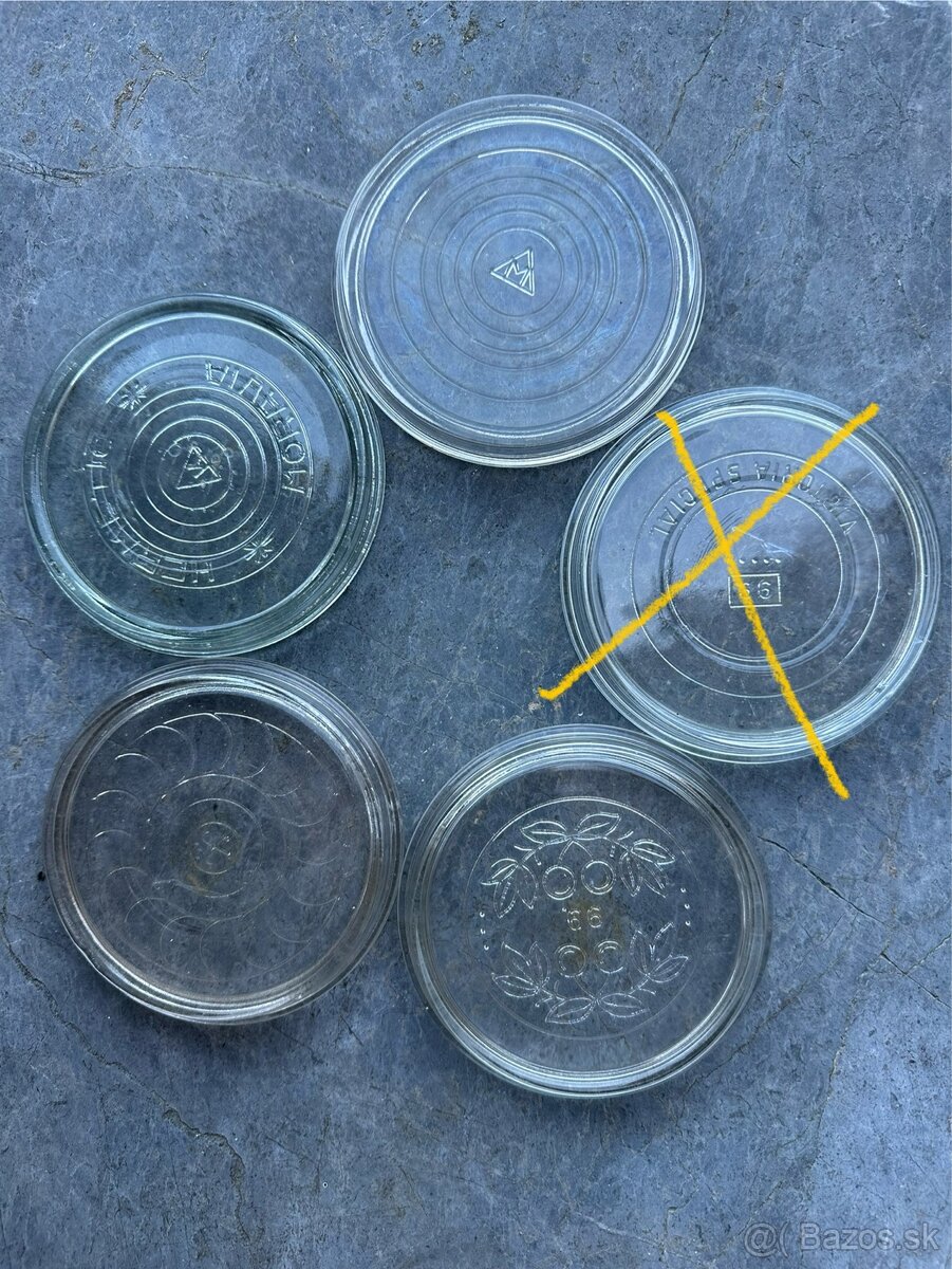 retro zaváraninové poháre - 2