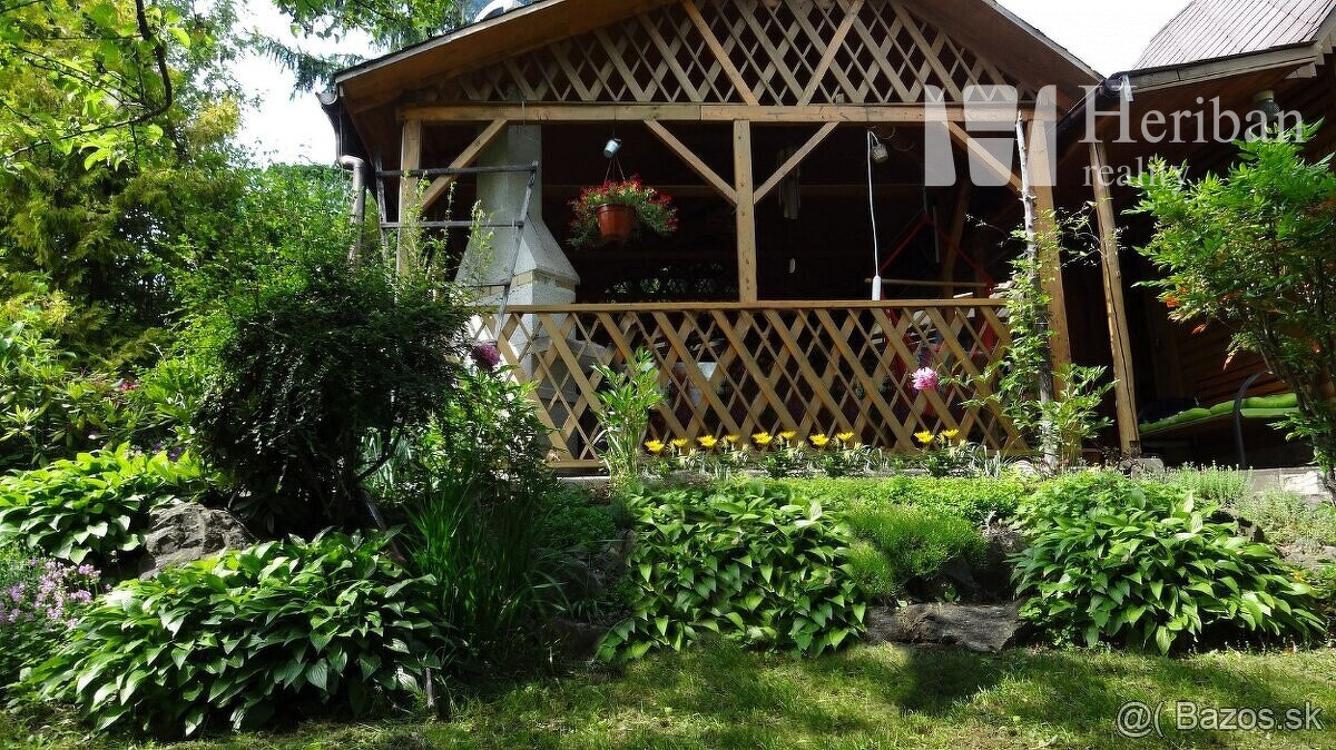 zrubová chata + 4,1ár.pozemok, Košice- Vyšné Opátske - 2