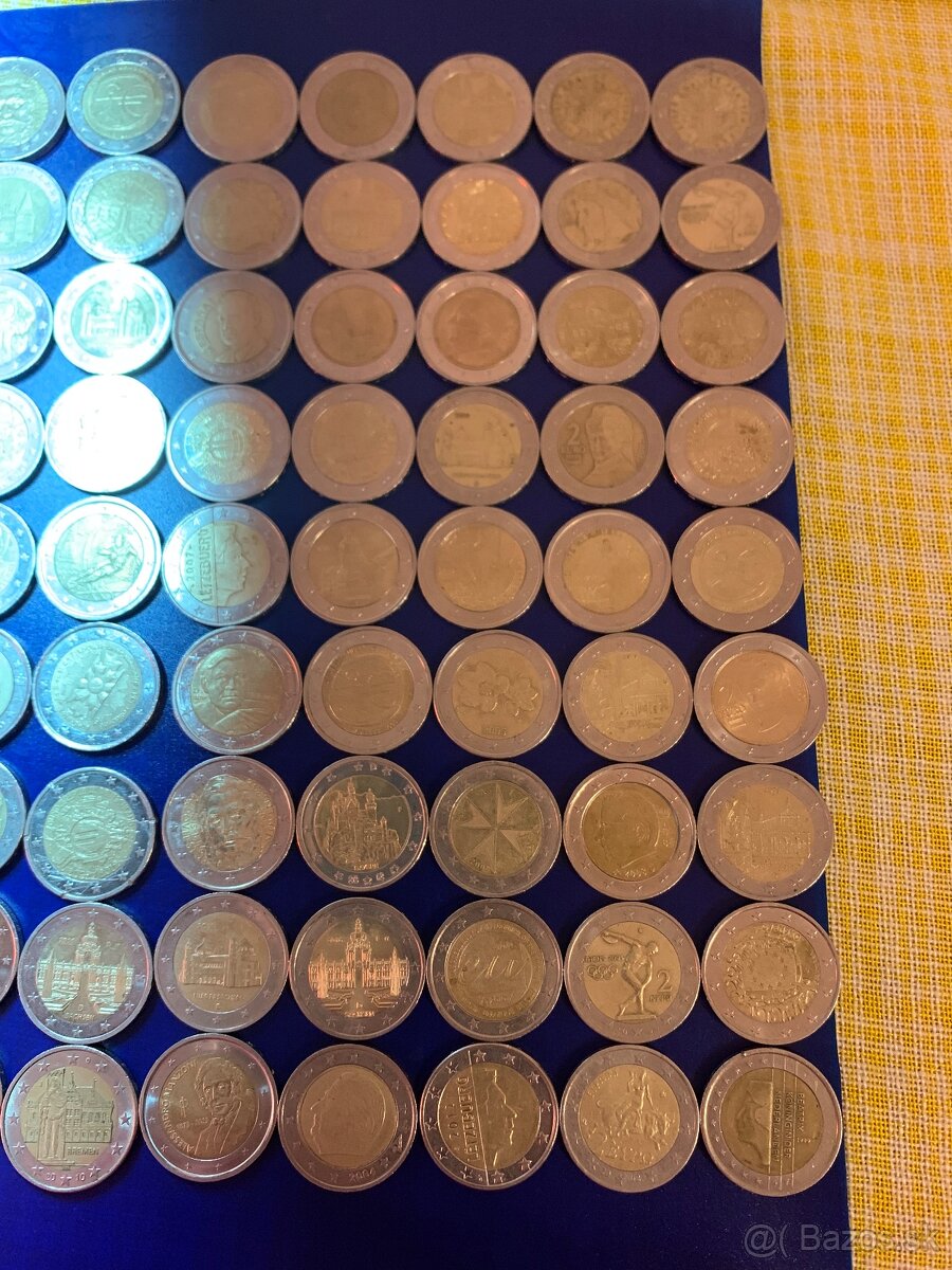 Zbierka 2€ pamätných mincí - 2