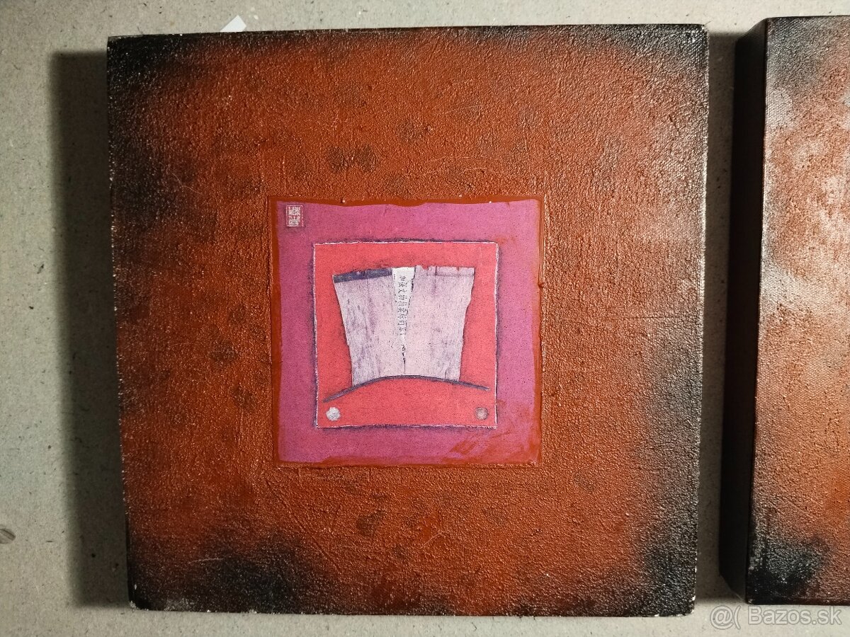 Svitky Paměti olej na plátně - 2