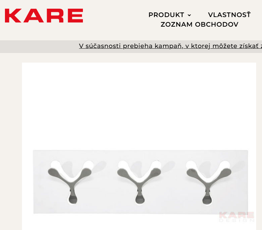 Dizajnové police KARE - 2