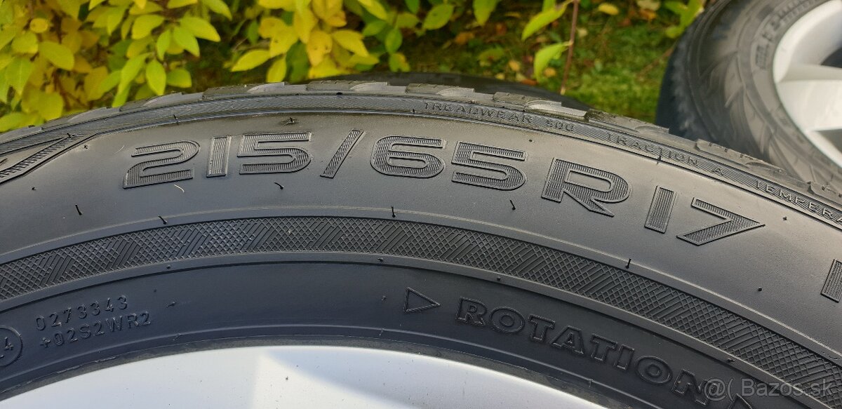 Disky+zimné pneu na kodiaq, Tiguan, ateca r17 - 2