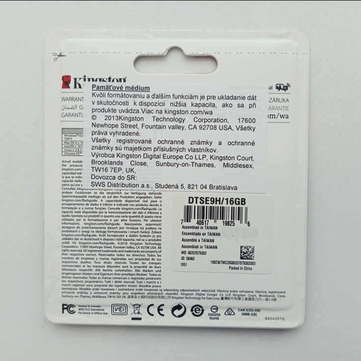 USB kľúč 16GB. - 2