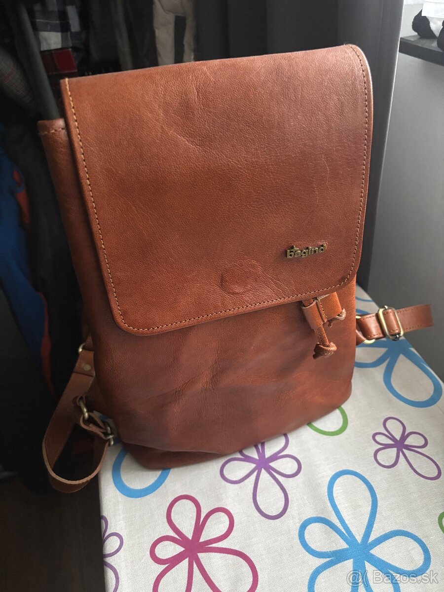 Predám kožený dámsky ruksak - 2