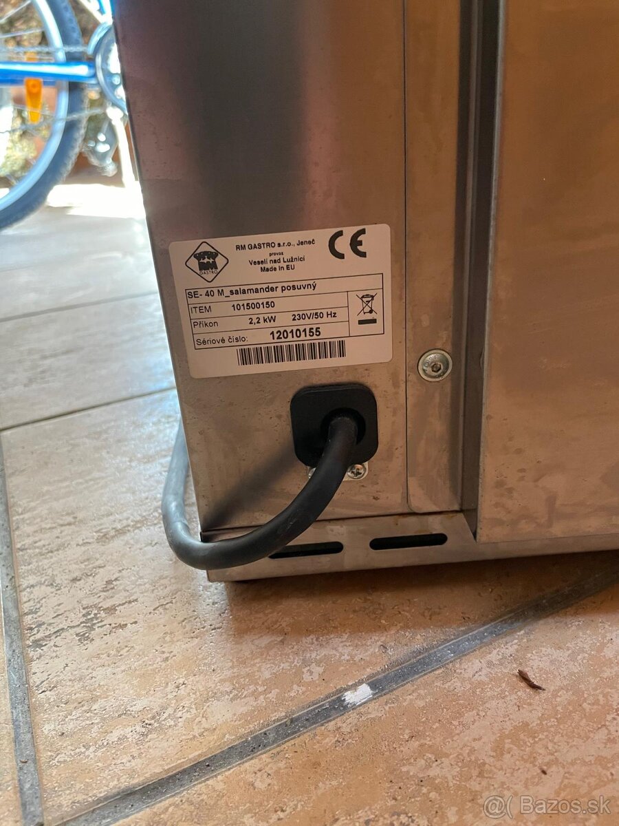 Salamander , gril , ohrevné zariadenie - 2