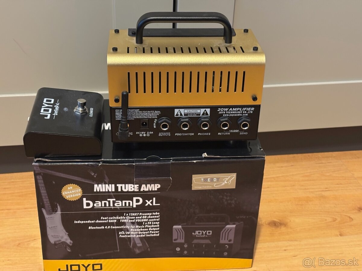 lampový gitarový zosilňovač 20W - 2