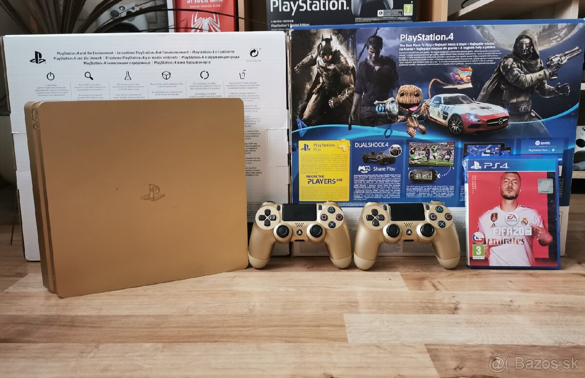 PS4 SLIM 500GB Gold Edition - 2