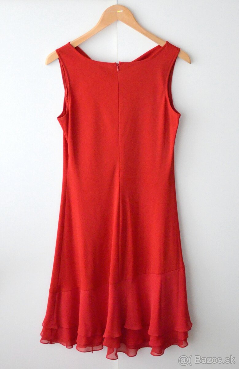 Červené spoločenské šaty - 2