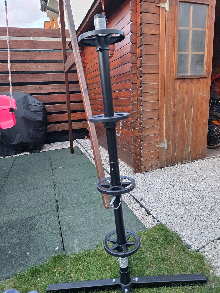 Stojan na kolesa s plachtou - 2