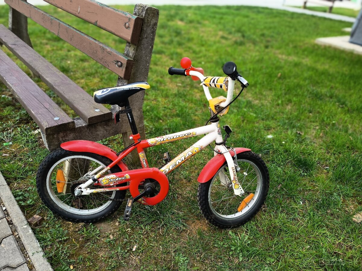 Bicykel 16 palcov - 2