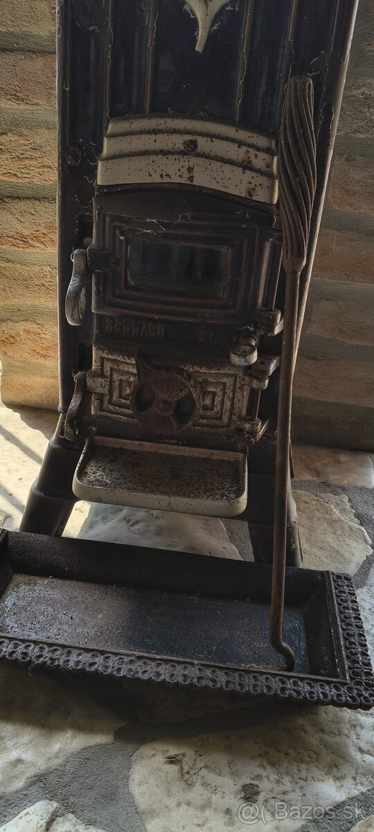 Starožitné liatinové kachle - 2