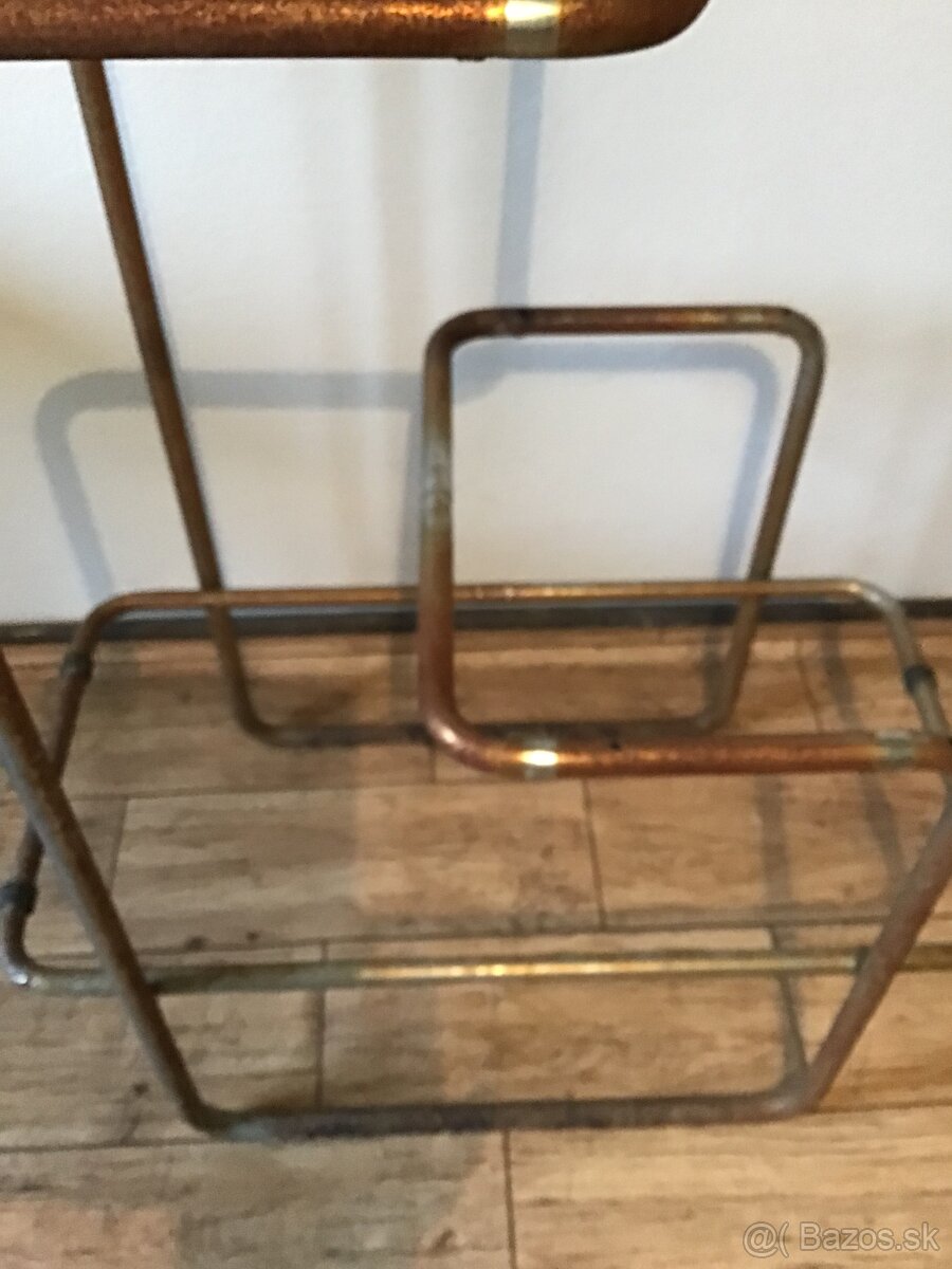 CHROMOVý STOJAN NA KVETY GUYOT B 136 1920-40 - 2