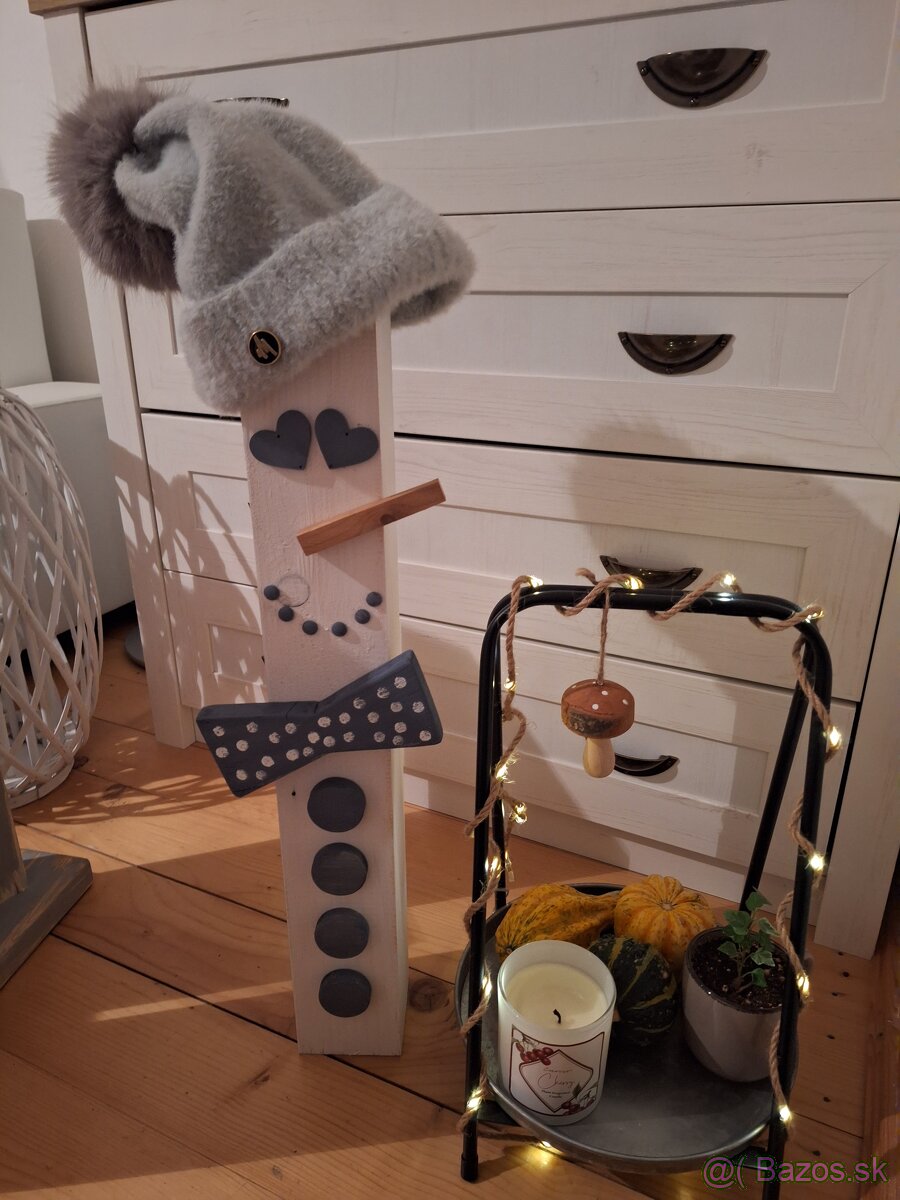 Drevený snehuliak - 2