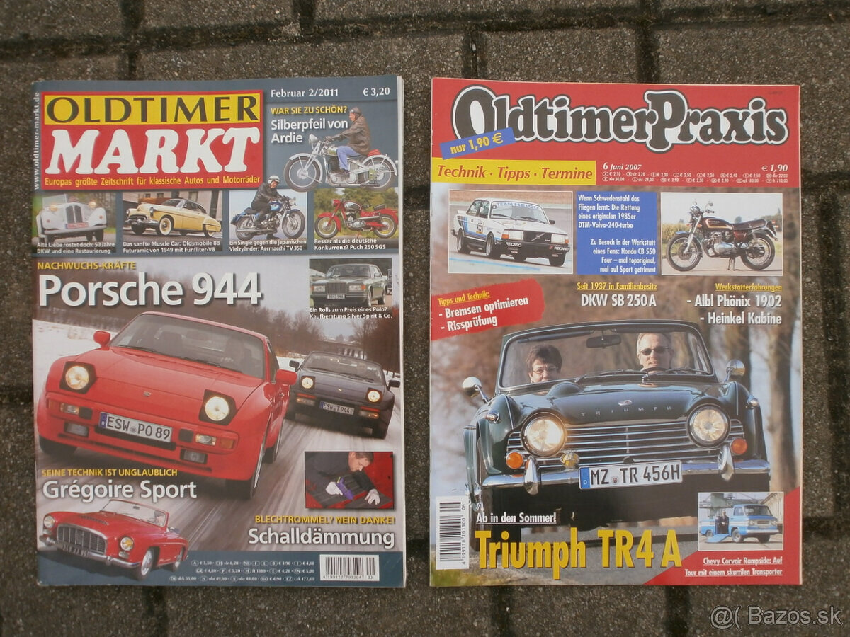 Zahraničné motoristické časopisy - 2