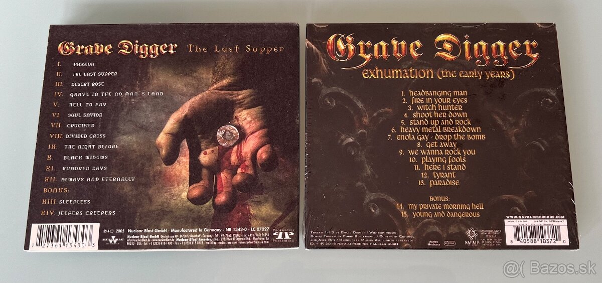 Grave Digger - Exhumation(The early years), The last supper - 2