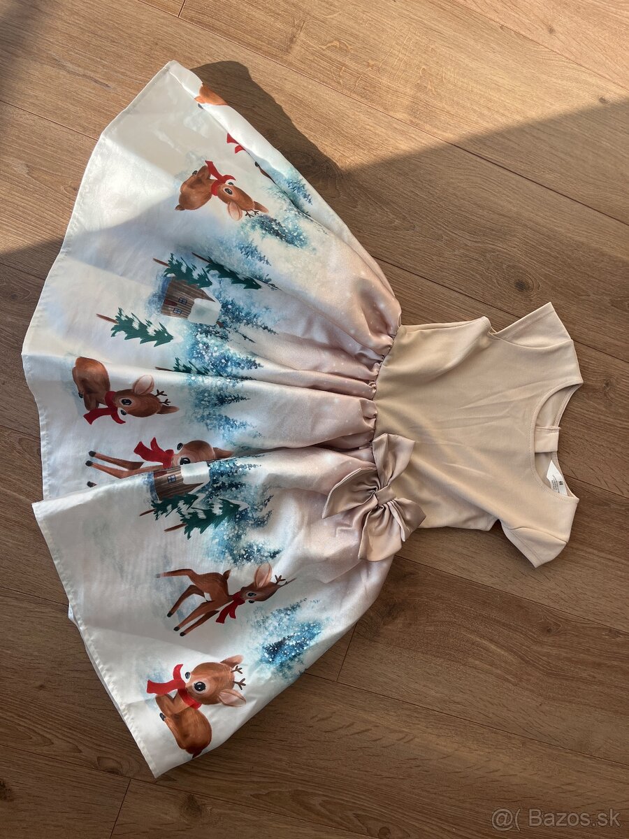 Spoločenské šaty H&M 134-140cm (8-10r.) - 2