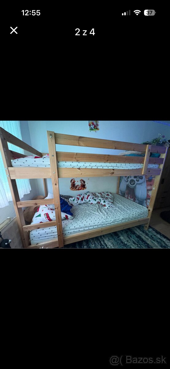 Poschodova postel - 2