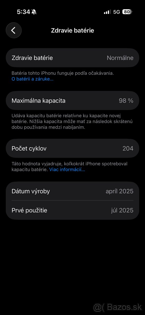 VYMENÍM IPHONE 16pro 128gb - 2
