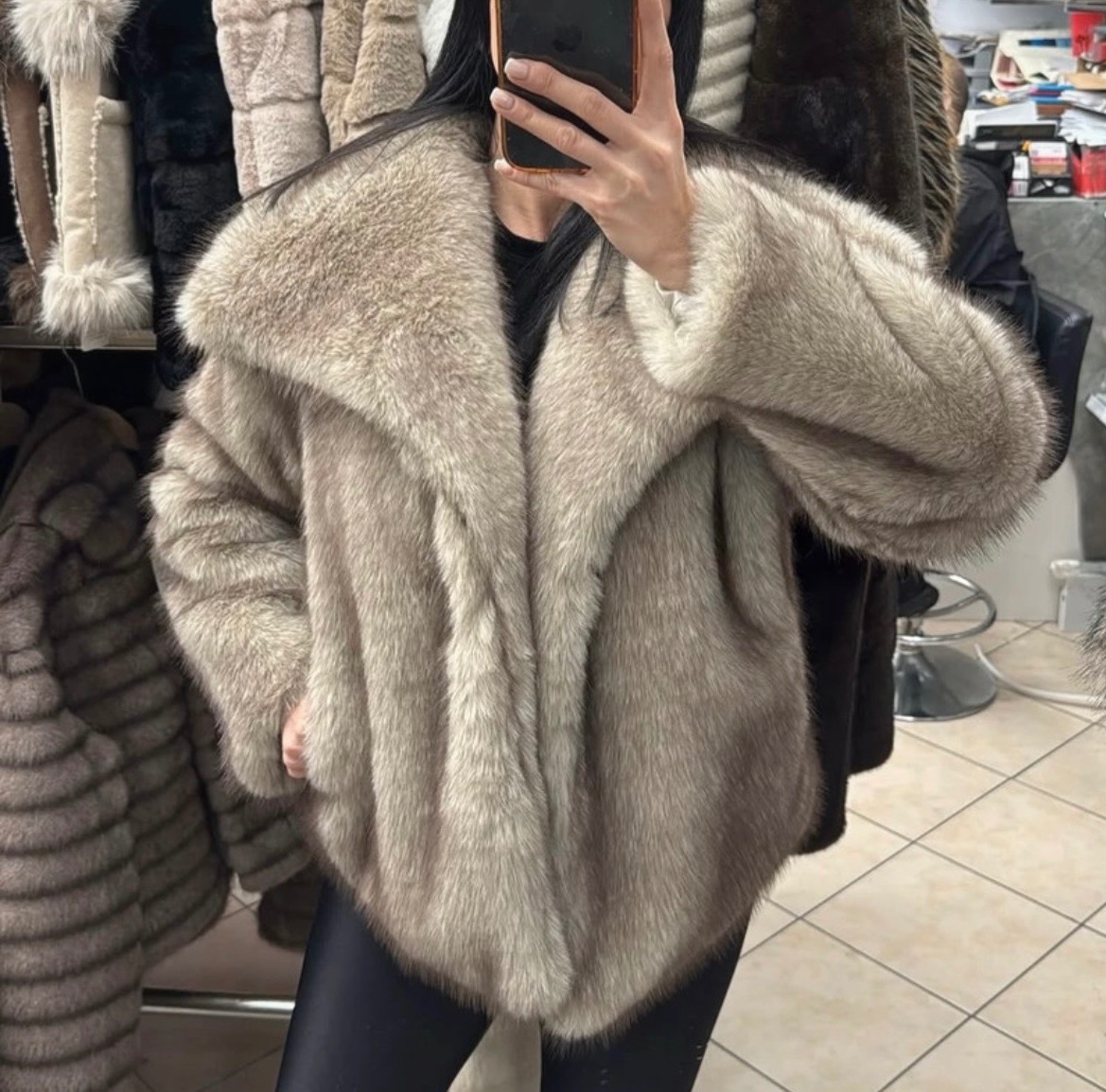 Kožušok v prírodnej farbe - 2