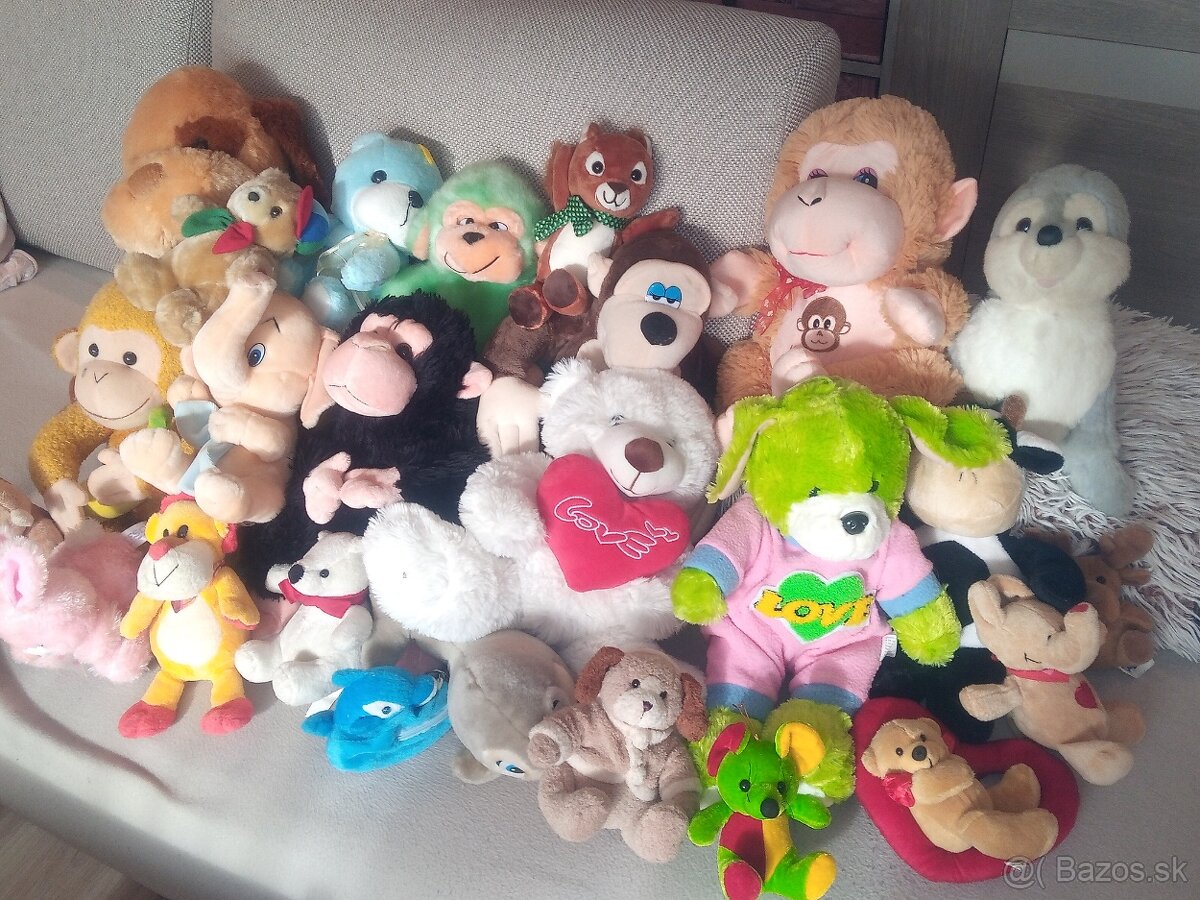 Predám rôznych plyšákov - 2