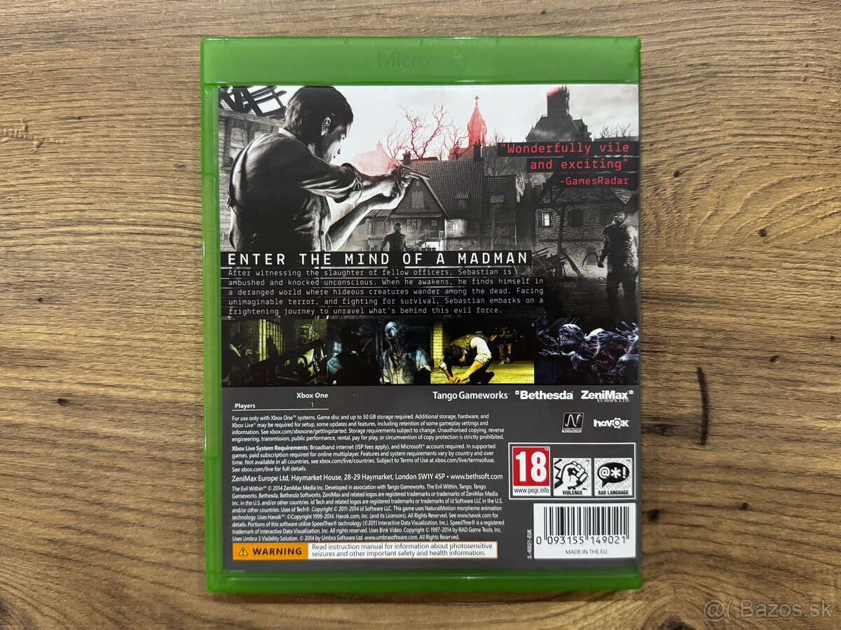 Hra Xbox One - The Evil Within - 2