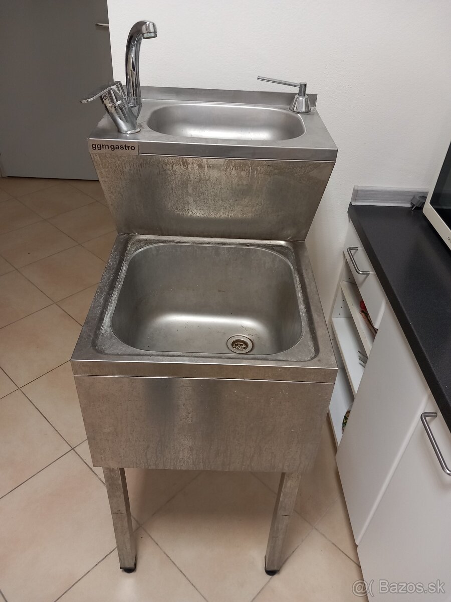 Nerezový dvojitý drez na predaj - 2