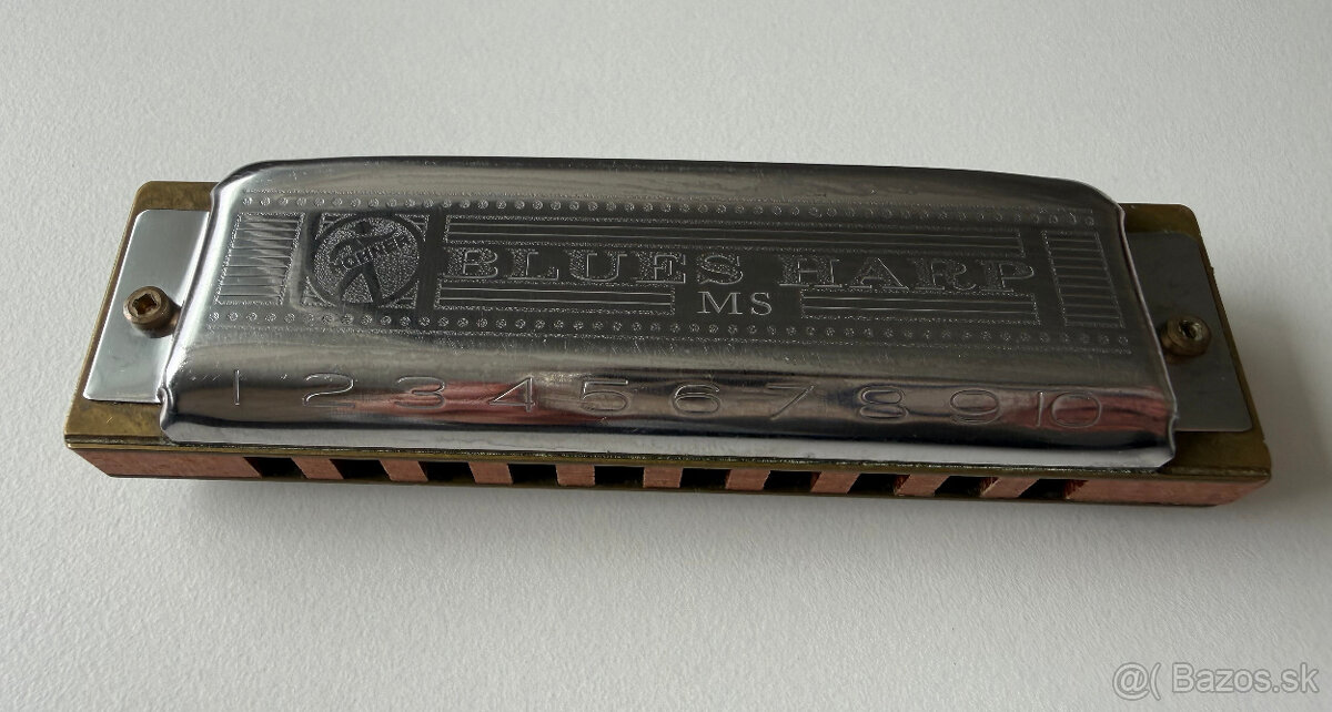 Hohner Blues Harp MS A – diatonická ústna harmonika - 2