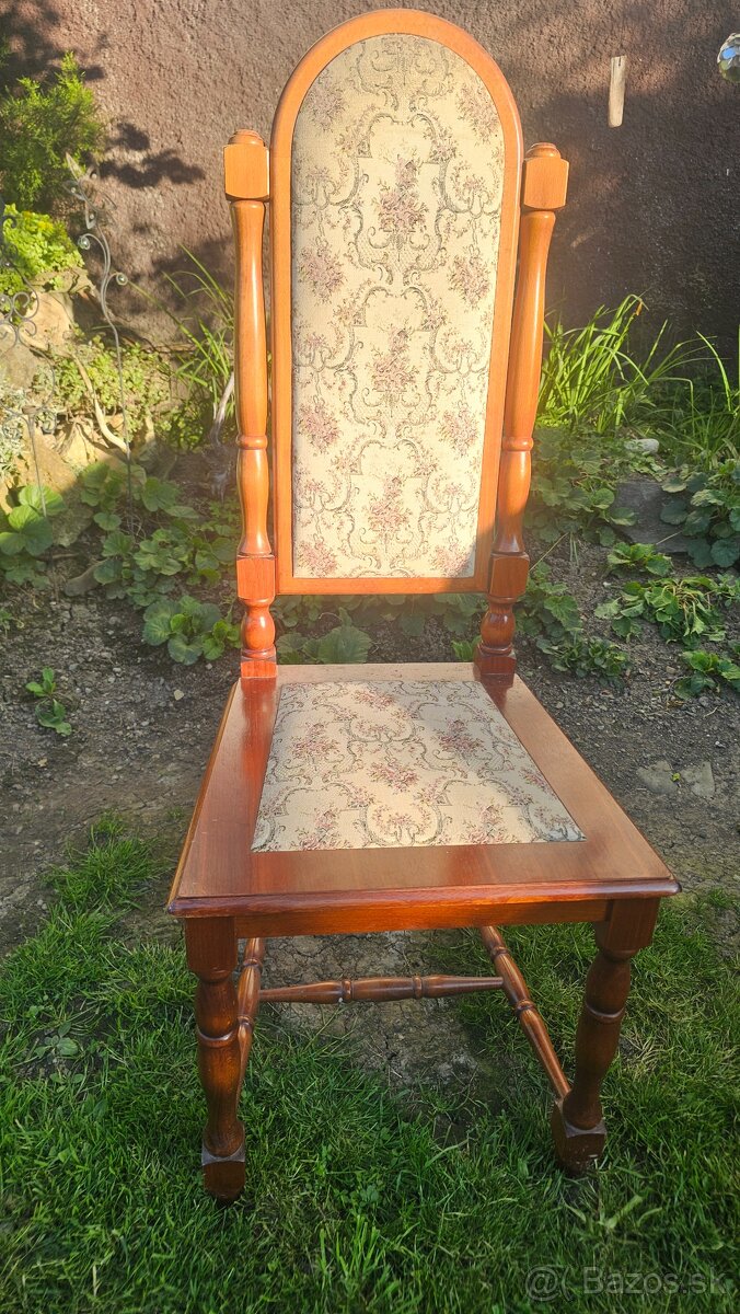 Retro drevené stoličky - 2