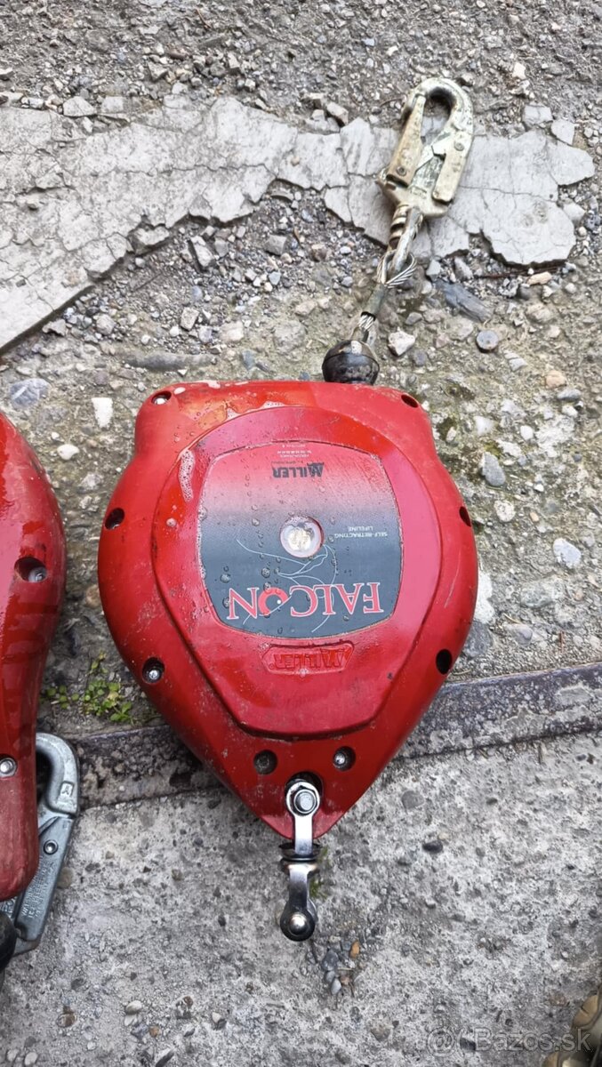 Samonavíjacie záchranné lano - 2