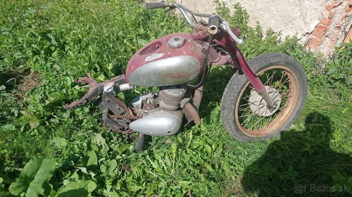 JAWA 250 s TP ŠPZ STK - 2