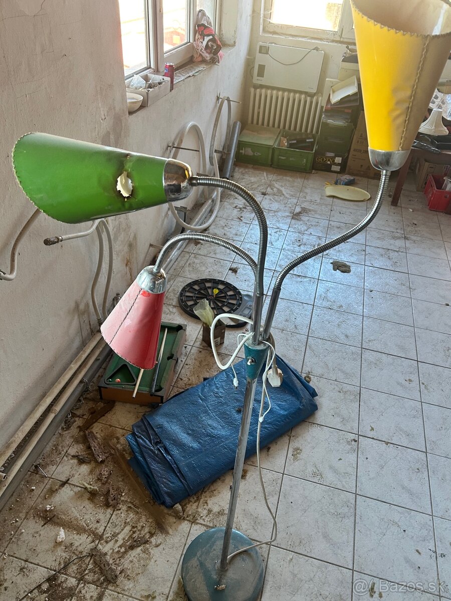 Retro stojanová lampa - 2