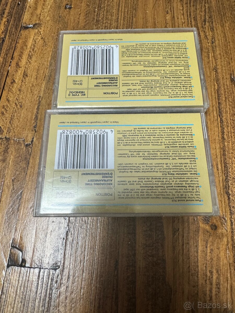 Maxell XL II 90, 2 Audiokazety - 2