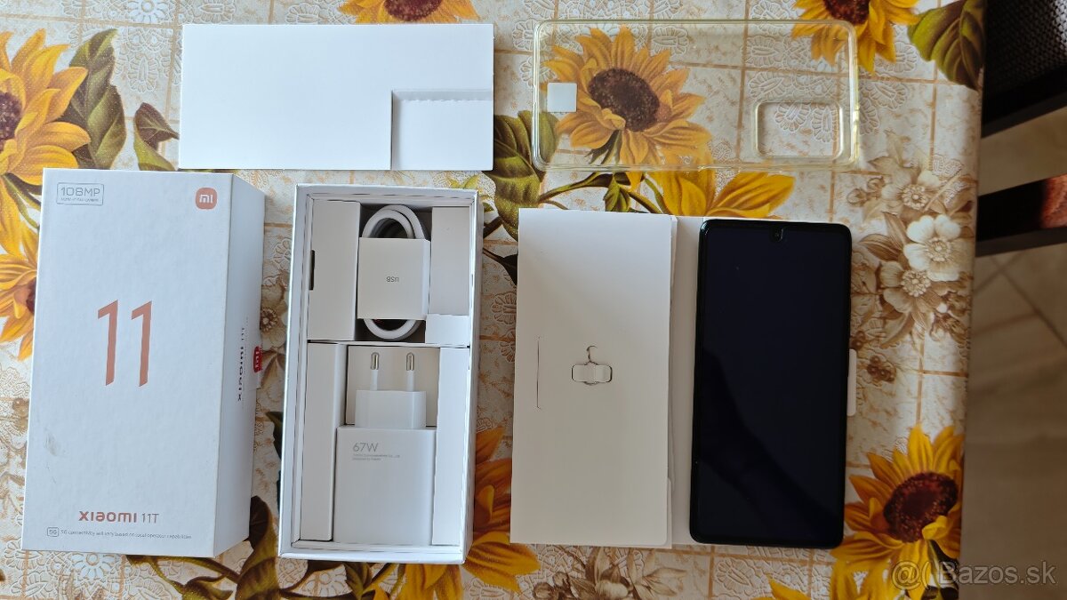 Xiaomi 11T 5G 8/128 GB + 67W nabíjačka + krabica - 2
