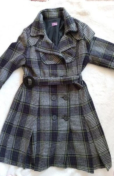 Kabátik na dvojradové zapínanie - 2