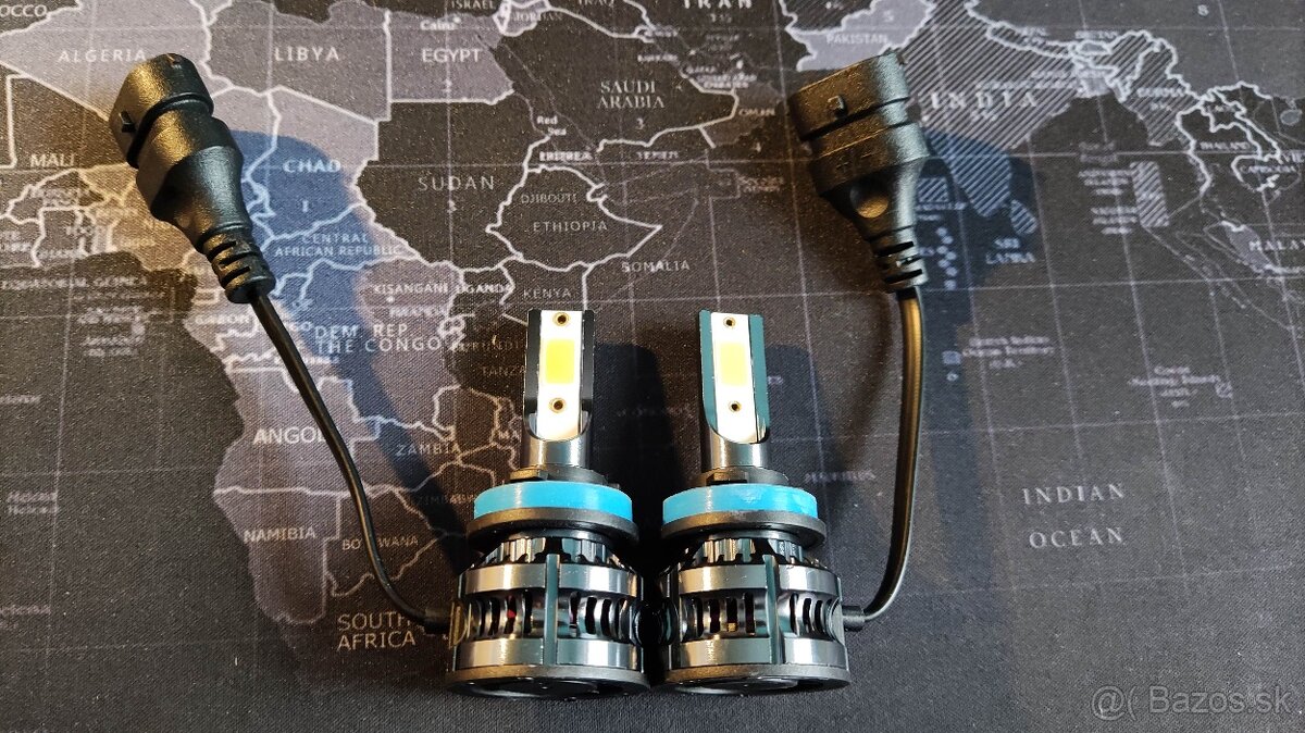 Žiarovky H7/H8//H9/H11 LED Canbus 80-100W zvýšená svietivosť - 2