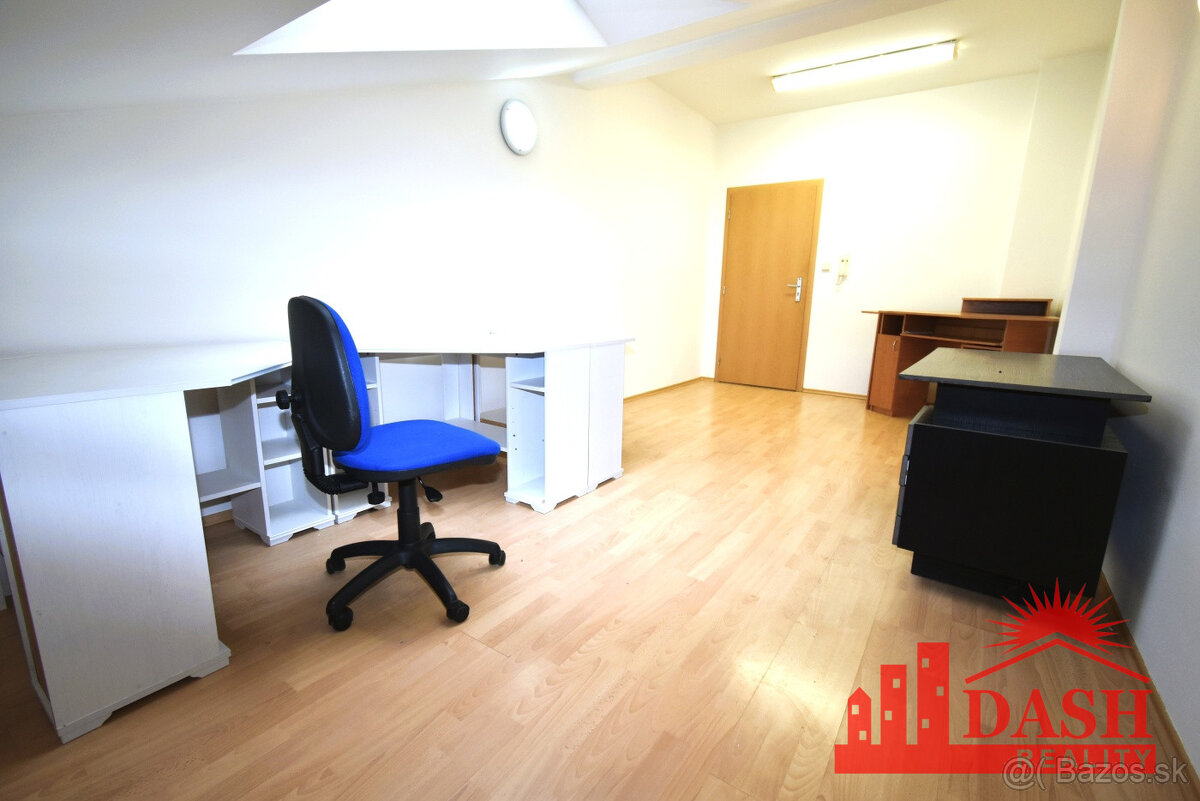 Na prenájom kancelársky priestor blízko centra mesta, 18 m2, - 2
