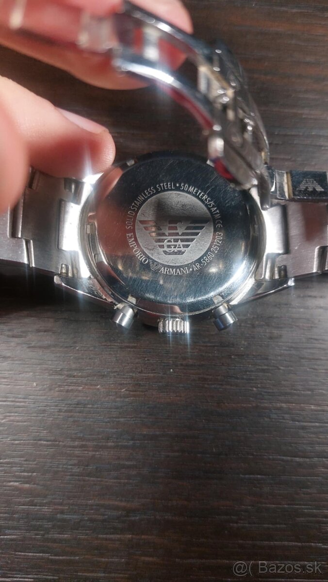 Hodinky Armani - komplet balenie - 2
