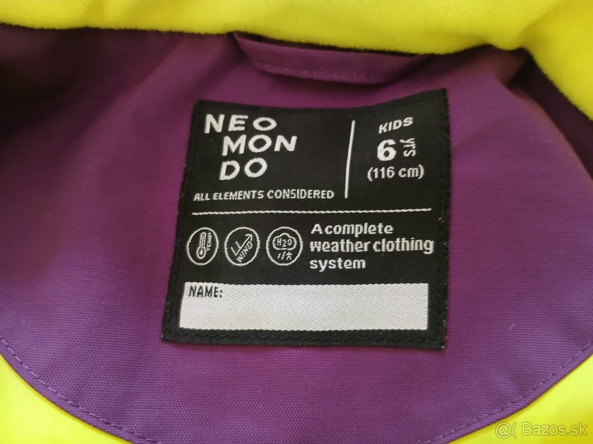 Dievcenska zimna bunda 116 - 2