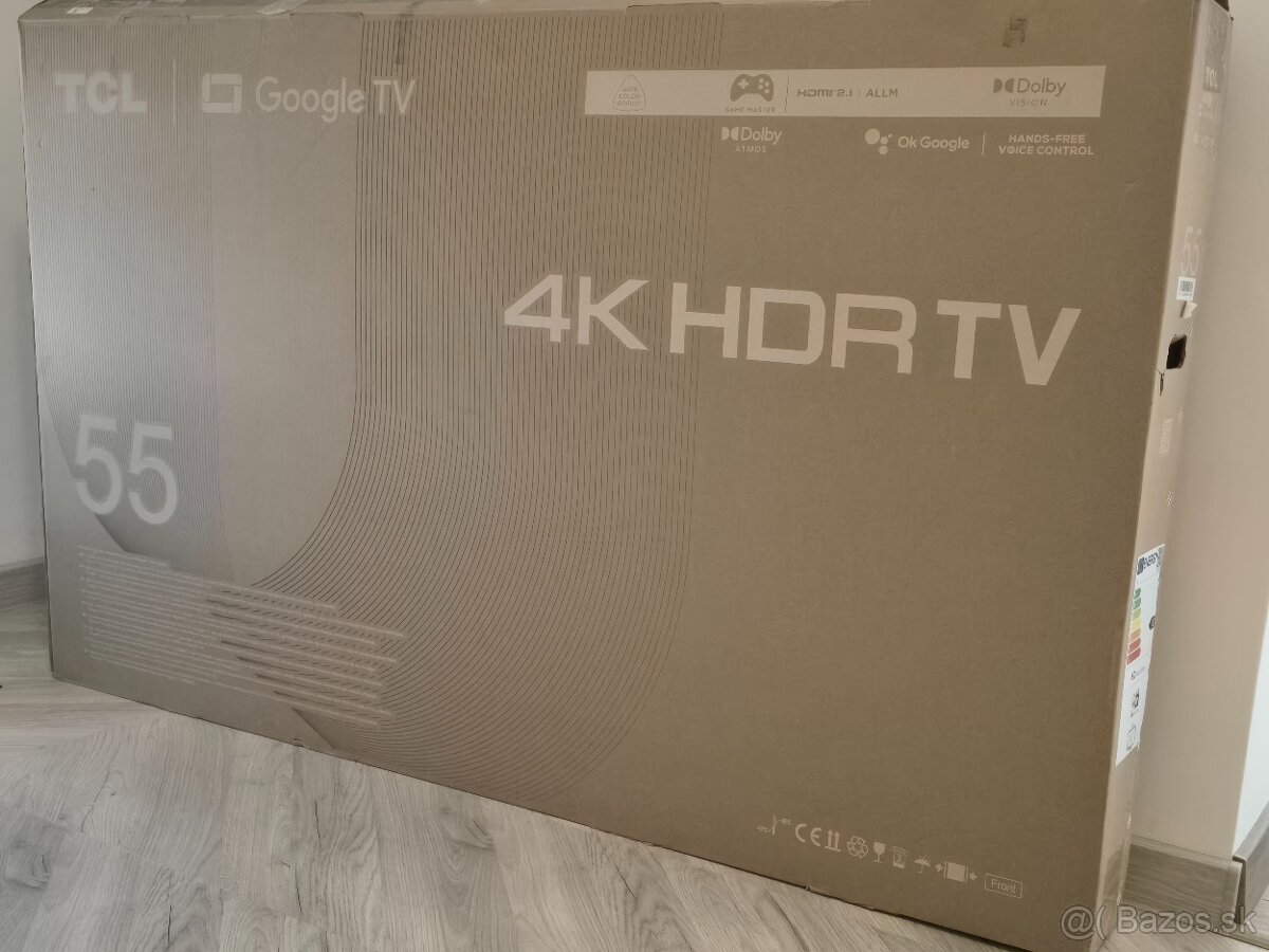 Smart google tv TCL 55P735 Kompletne balenie - 2