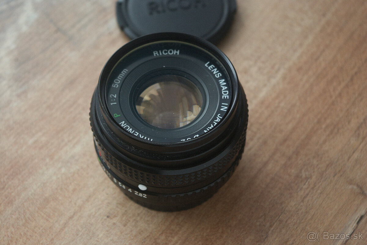 Predám Ricoh xr x plus objektivy. - 2