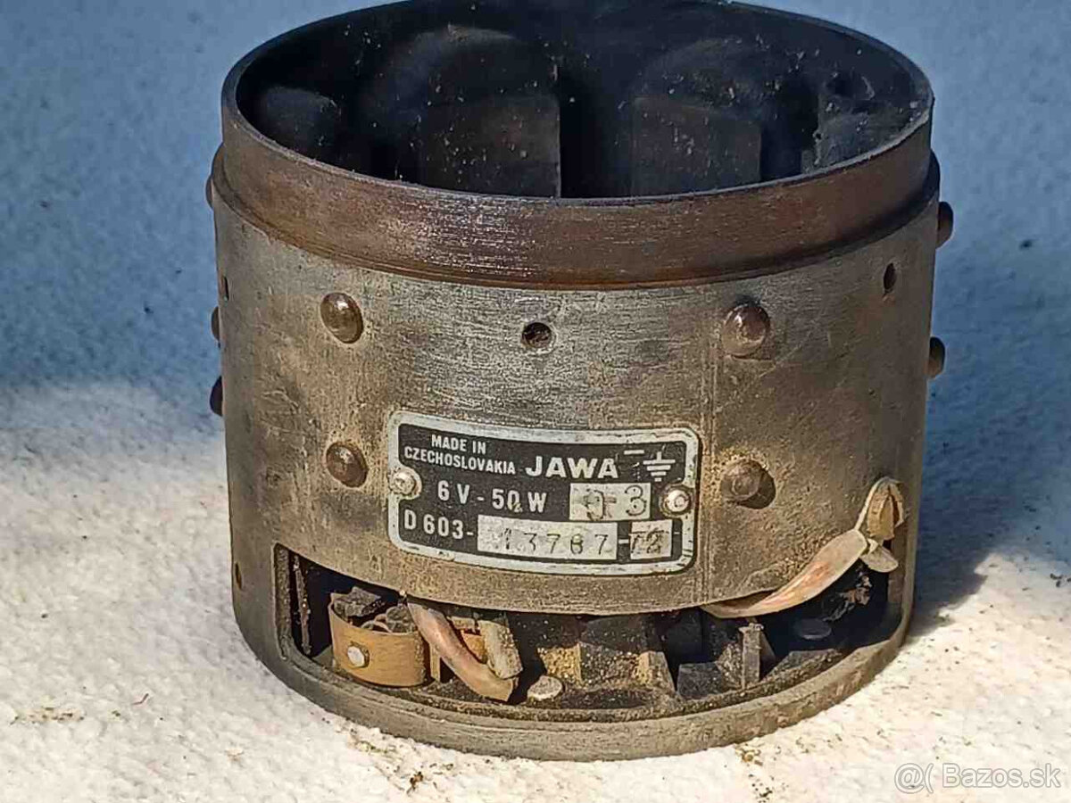 Alternátor JAWA 6V / 50W - veterán - 2