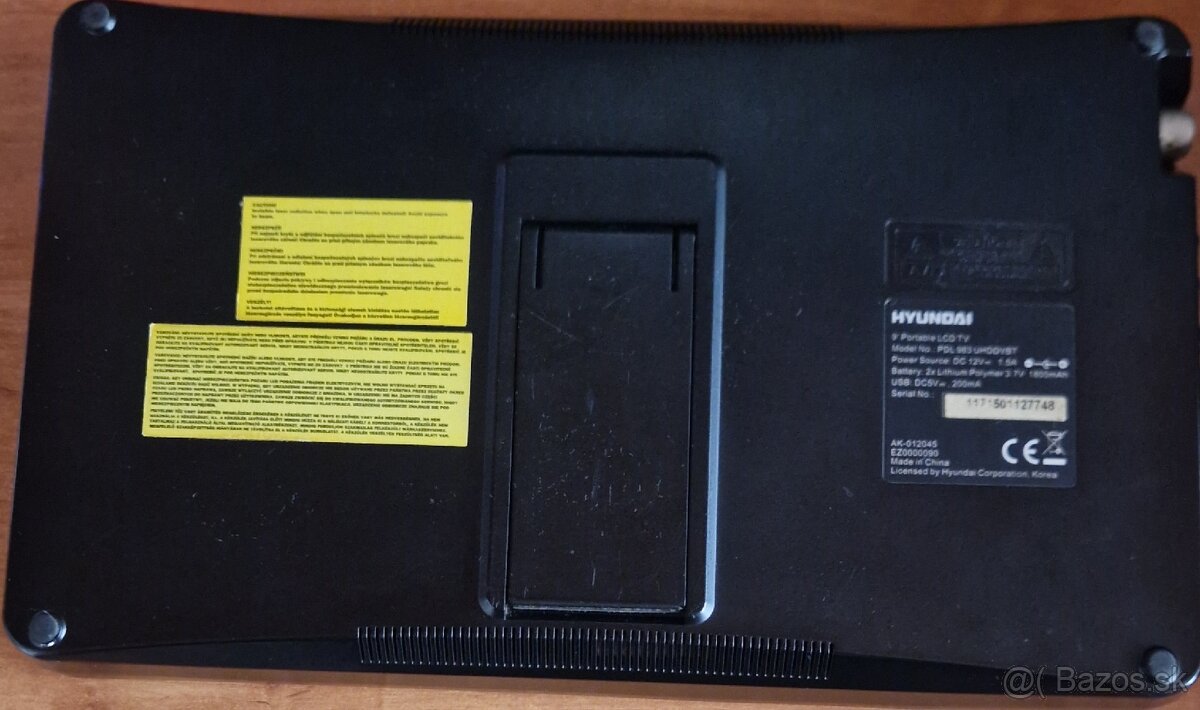 Prenosný LCD televízor HYUNDAI (9") - 2