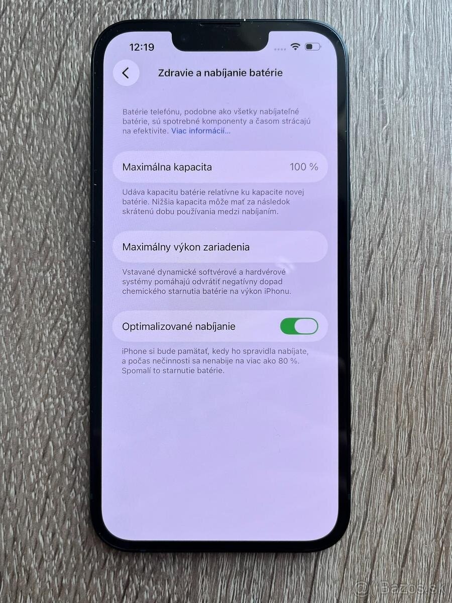 iPhone 13 128GB 100% batéria - 2